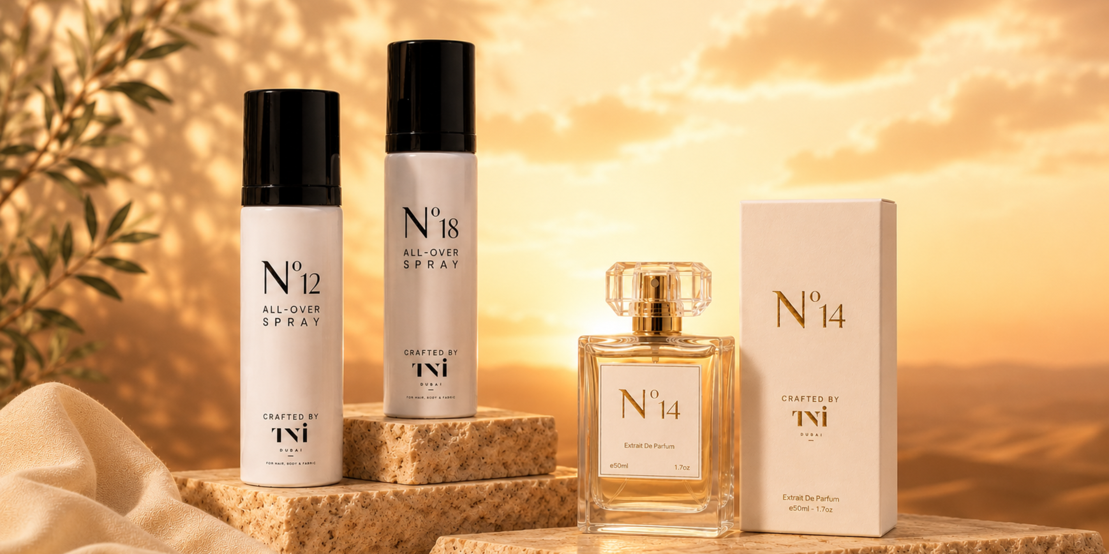TNI Parfums crafted fragrance banner